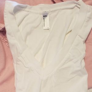 Mens/unisex vaneck white t shirt